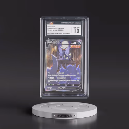 2021 Eevee Heroes #085/069 Umbreon V - Super Rare Holo (CGC 10 GEM MINT)