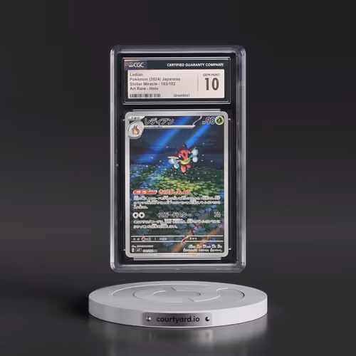 2024 Pokémon SV7-Stellar Miracle #103 Ledian - Art Rare (CGC 10 GEM MINT)