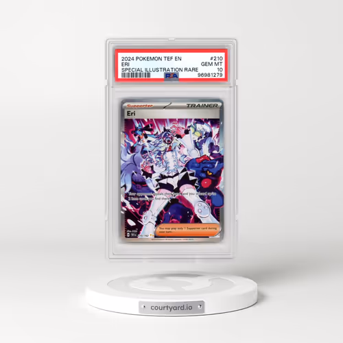 2024 Pokémon Tef EN-Temporal Forces #210 Eri - Special Illustration Rare (PSA 10 GEM MINT)