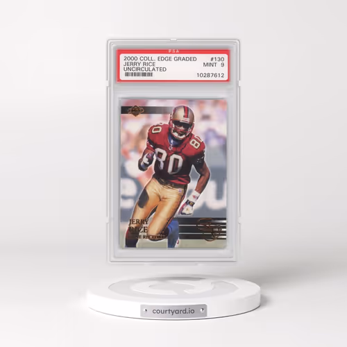 2000 Collector's Edge Graded #130 Jerry Rice - Uncirculated (PSA 9 MINT)