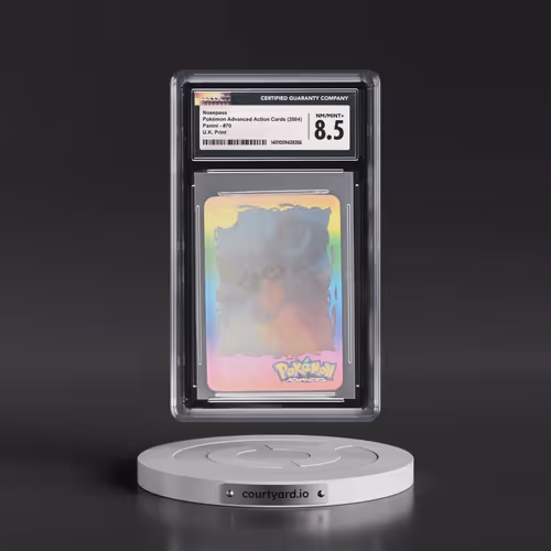 2004 Pokémon Advanced Action Cards (2004 Panini) - English #70 Nosepass - U.K. Print (Cards Inc. On