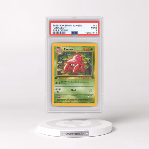1999 Pokémon Jungle #41 Parasect - 1st Edition (PSA 9 MINT)
