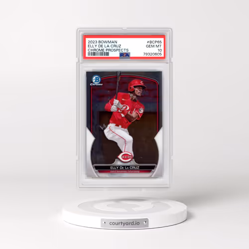 2023 Bowman Chrome Prospects #BCP65 Elly de La Cruz (PSA 10 GEM MINT)