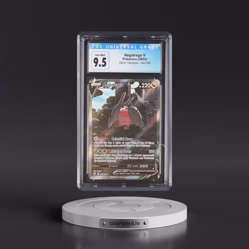 2022 Silver Tempest #184/195 Regidrago V - Ultra Rare Holo (CGC 10 GEM MINT)