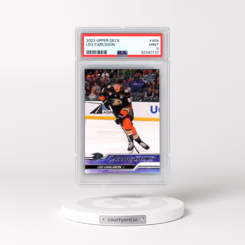 2023 Upper Deck #468 Leo Carlsson (PSA 9 MINT)