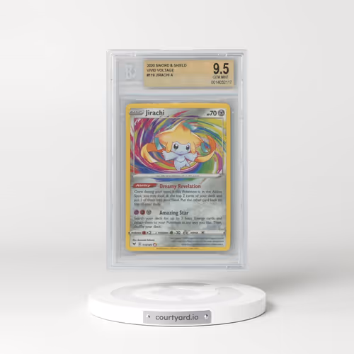 2020 Vivid Voltage #119 Jirachi - Amazing Rare (BGS 9.5 GEM MINT)
