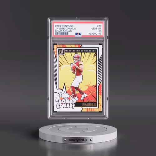 2024 Panini Donruss Bomb Squad #29 Jayden Daniels (PSA 10 GEM MINT)
