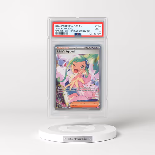 2024 Pokémon Ssp EN-Surging Sparks #246 Lisia's Appeal - Special Illustration Rare (PSA 9 MINT)