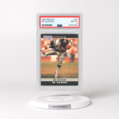 1990 Pro Set #155 Bo Jackson (PSA 8 NM-MT)