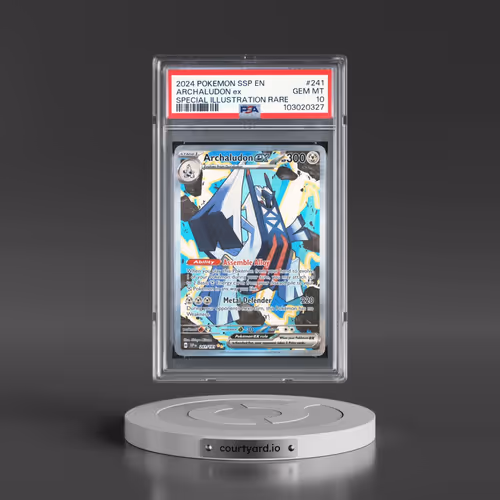 2024 Pokémon Ssp EN-Surging Sparks #241 Archaludon EX - Holo Special Illustration Rare (PSA 10 GEM MINT)