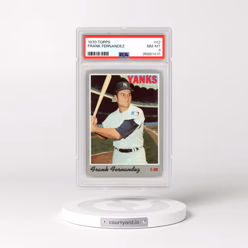 1970 Topps #82 Frank Fernandez (PSA 8 NM-MT)