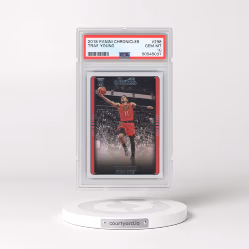 2018 Panini Chronicles #298 Trae Young (PSA 10 GEM MINT)