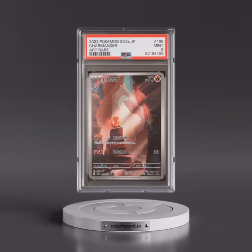 2023 Pokémon Sv2a-Pokémon 151 #168 Charmander - Art Rare (PSA 9 MINT)