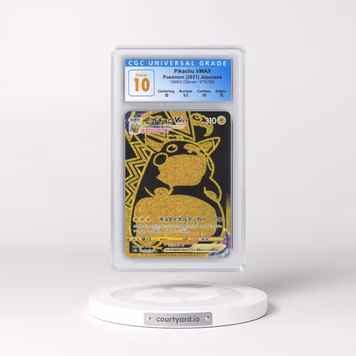 2021 VMAX Climax #279/184 Pikachu VMAX - Holo Ultra Rare (CGC 10 PRISTINE)