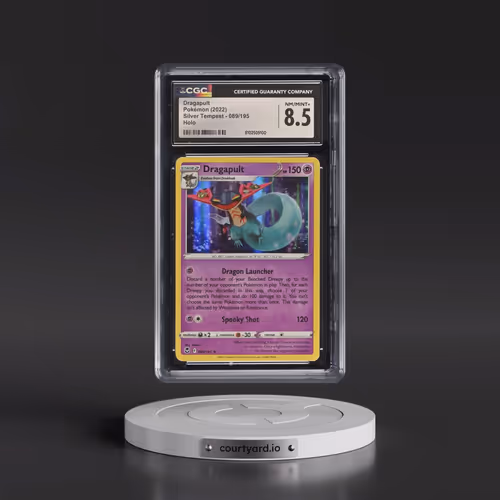 2022 Silver Tempest #089/195 Dragapult - Holo (CGC 8.5 NM-MT+)