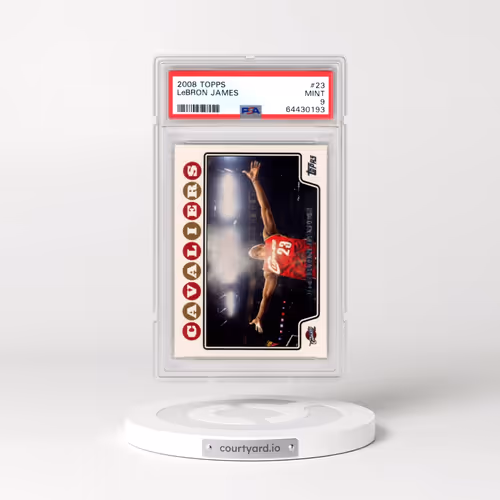 2008 Topps #23 LeBron James (PSA 9 MINT)