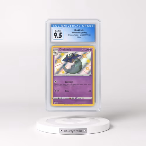 2021 Shining Fates #SV061/SV122 Drakloak - Shiny Vault Holo (CGC 10 GEM MINT)