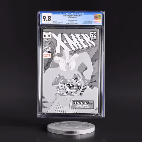 Amazing Spider-Man #49 CGC 9.8 White Pages (Marvel Comics, 7/24) - Universal Perissinotto Sketch Cov