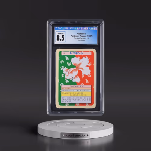 1997 (Only One Pokémon) Original Series #118 Goldeen - (Green Back) 2nd Print (CGC 8.5 NM-MT+)