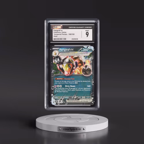 2023 Temporal Forces - TEF EN #108/162 Farigiraf ex - Holo (CGC 9 MINT)