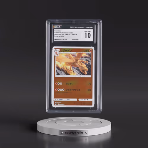 2019 Movie Pack Detective Pikachu #006/024 Charizard - Reverse Holo (CGC 10 GEM MINT)