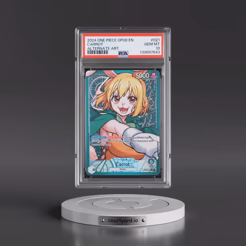 2024 One Piece OP08-Two Legends Carrot Alternate Art 021