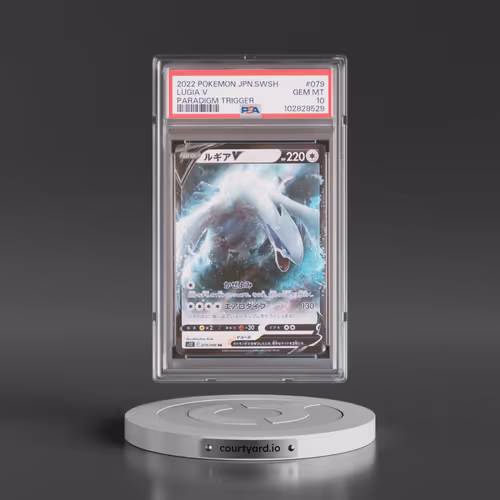2022 Pokémon Sword & Shield Paradigm Trigger #079 Lugia V - Holo (PSA 10 GEM MINT)