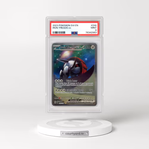 2023 Pokémon Svi EN-Scarlet & Violet #248 Iron Treads EX - Holo Special Illustration Rare (PSA 9 MINT)