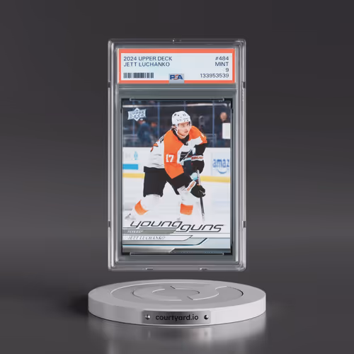 2024 Upper Deck #484 Jett Luchanko (PSA 9 MINT)