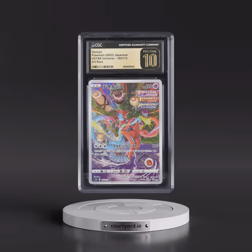 2022 VSTAR Universe #185/172 Deoxys - Art Rare Holo (CGC 10 PRISTINE)