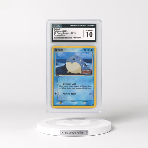 2007 EX Power Keepers #65 Spheal - Holo (CGC 10 GEM MINT)