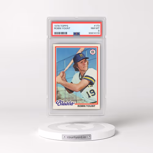 1978 Topps #173 Robin Yount (PSA 8 NM-MT)