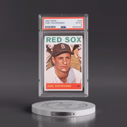 1964 Topps #210 Carl Yastrzemski (PSA 4 VG-EX)