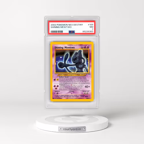 2002 Pokémon Neo Destiny #109 Shining Mewtwo - Holo (PSA 7 NM)