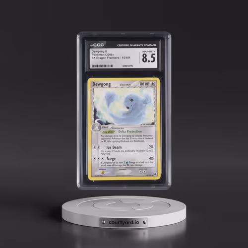 2006 EX Dragon Frontiers #15/101 Dewgong δ (CGC 8.5 NM-MT+)