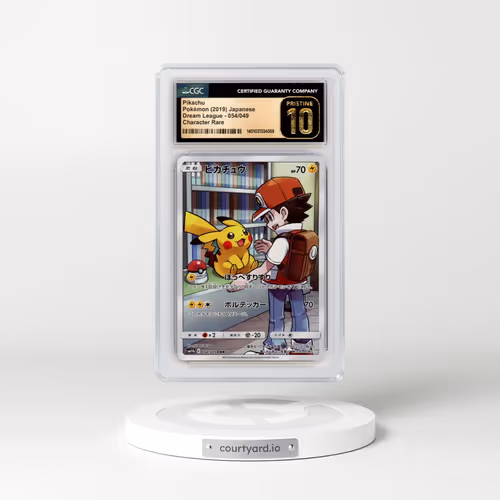 2019 Dream League #054/049 Pikachu - Character Rare (CGC 10 PRISTINE)