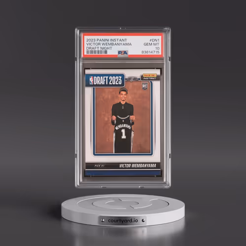 2023 Panini Instant Draft Night #DN1 Victor Wembanyama (PSA 10 GEM MINT)