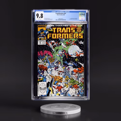 Transformers #41 CGC 9.8 White Pages (Marvel Comics, 6/88) - Universal