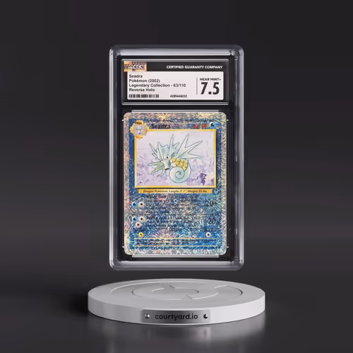 2002 Legendary Collection #63/110 Seadra - Reverse Holo (CGC 7.5 NM+)