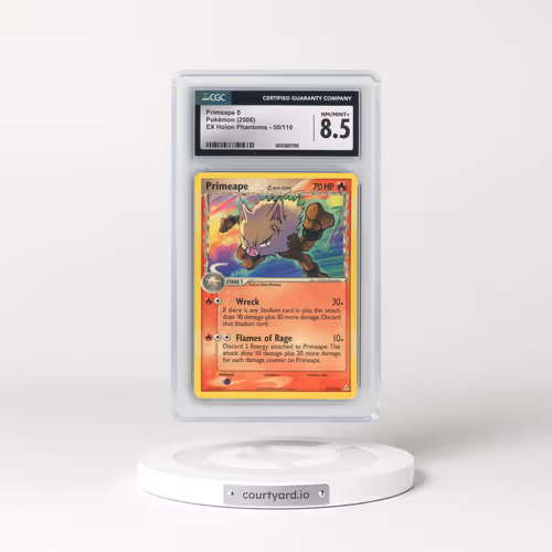 2006 EX Holon Phantoms #50/110 Primeape δ (CGC 8.5 NM-MT+)