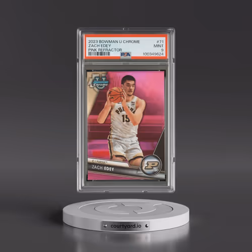 Zach Edey - Pink Refractor