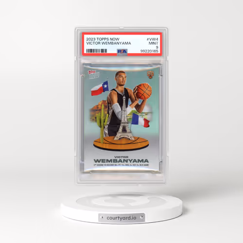 2023 Topps Now #VW4 Victor Wembanyama (PSA 9 MINT)