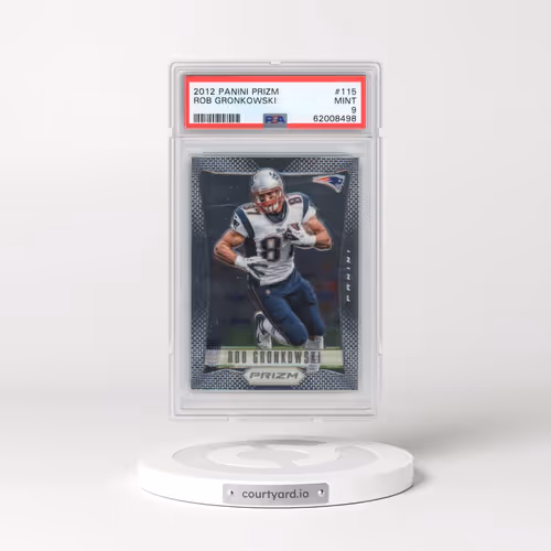 2012 Panini Prizm #115 Rob Gronkowski (PSA 9 MINT)