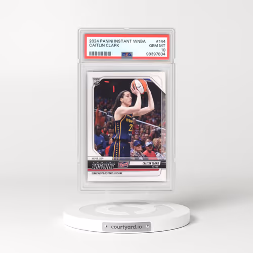 2024 Panini Instant WNBA #144 Caitlin Clark (PSA 10 GEM MINT)