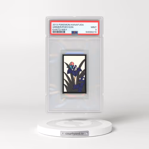 2013 Pokémon Hanafuda Kanto Grimer/Porygon - May (PSA 9 MINT)