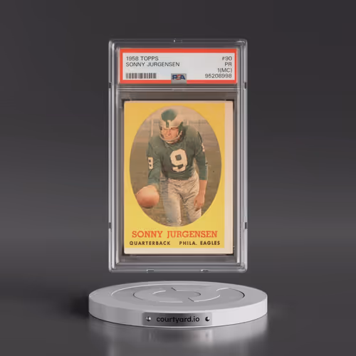 1958 Topps #90 Sonny Jurgensen (PSA 1 PR)