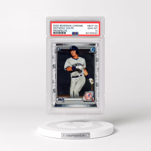 2020 Bowman Chrome Prospects #BCP139 Anthony Volpe (PSA 10 GEM MINT)