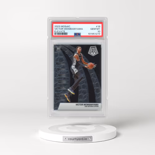 2023 Panini Mosaic Elevate #18 Victor Wembanyama (PSA 10 GEM MINT)