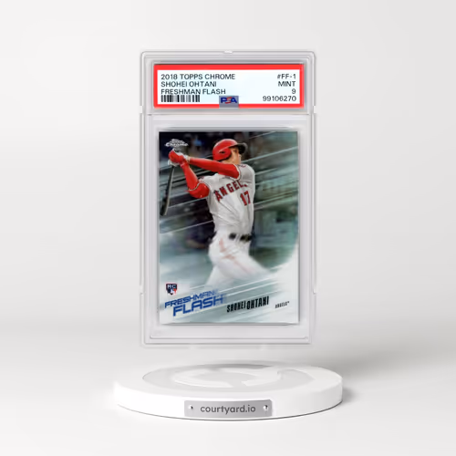 2018 Topps Chrome Freshman Flash #FF-1 Shohei Ohtani (PSA 9 MINT)