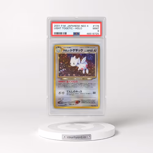 2001 Pokémon Neo 4 #176 Light Togetic - Holo (PSA 9 MINT)